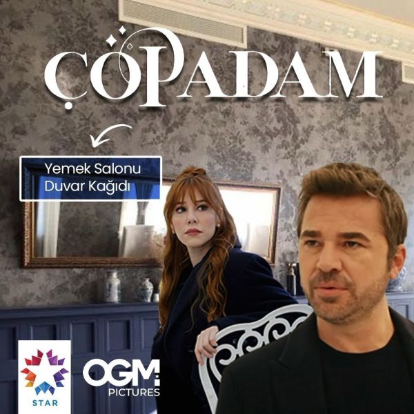 Çöp Adam Dizi Tamer (Engin Altan Düzyatan) Çalışma Odası Duvar Kağıdı
