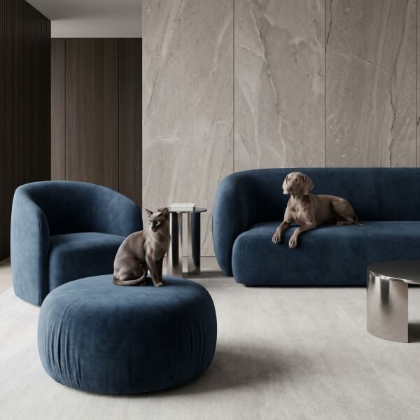 Azure Pati Dostu Kumaş Petrol Mavi Turkuaz