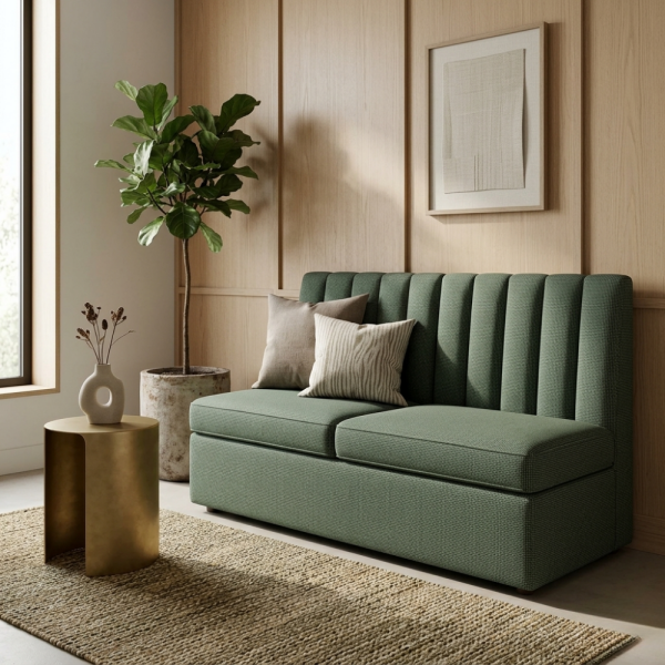 Çiçekli Klasik Desen Döşemelik Kumaş Kombinli