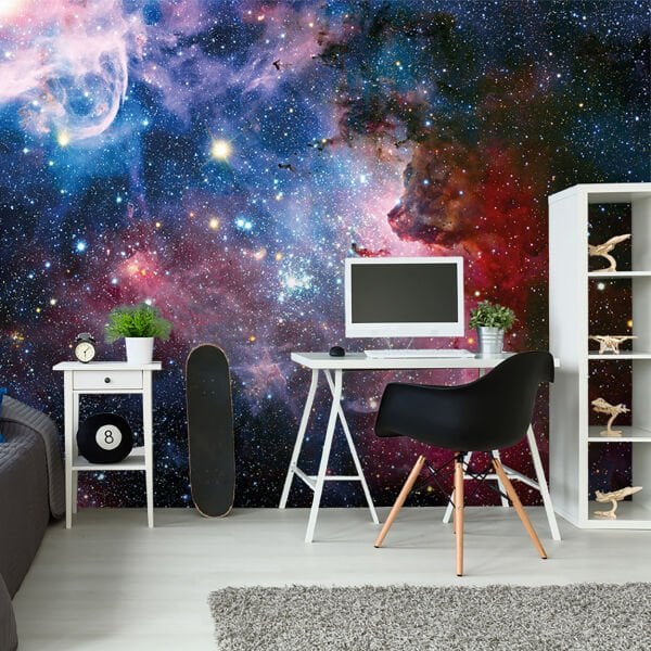 Uzay Yıldızlar Gezegenler Duvar Kağıdı