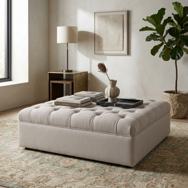 Çiçekli Klasik Desen Döşemelik Kumaş Kombinli