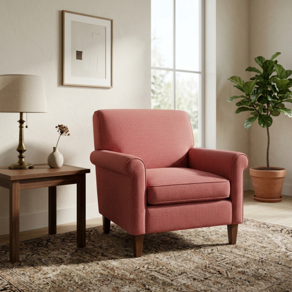 Çiçekli Klasik Desen Döşemelik Kumaş Kombinli