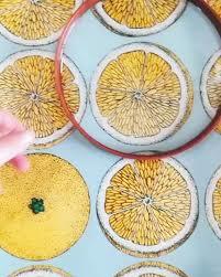 Fornasetti Arance Portakal Desen Duvar Kağıdı