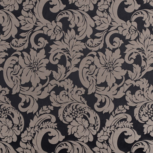 Çiçekli Klasik Desen Döşemelik Kumaş Kombinli