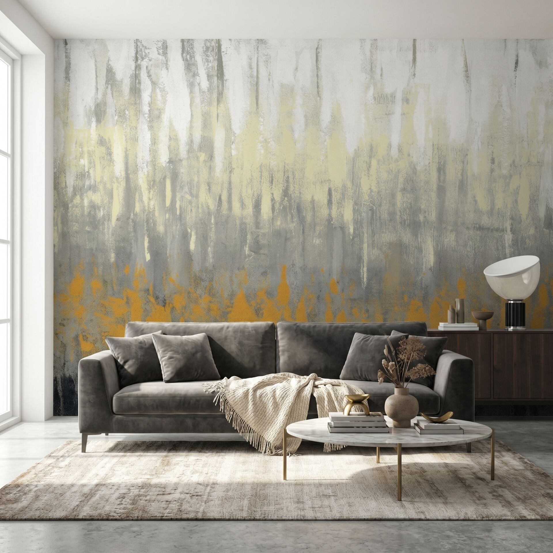 Gray Stone Eskitme Duvar Kağıdı