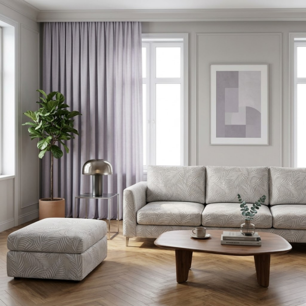 Perde Ve Döşemelik Kumaş Kombinli