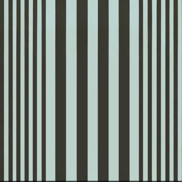 Mint Kahve Çizgili Tendaart Duvar Kağıdı