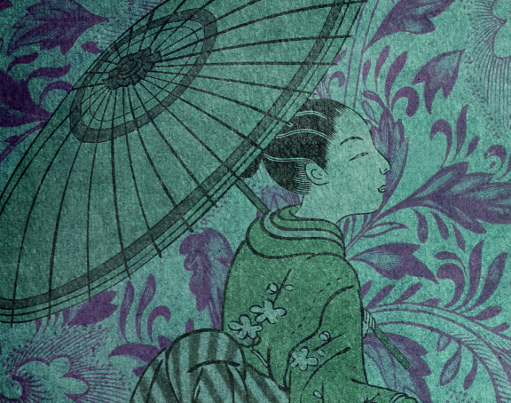 Yeşilin Asaleti Uzakdoğu Esintisi Duvar Kağıdı