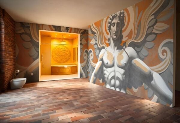 Antik Ruh Ebedi Güç Tasarım Duvar Kağıdı