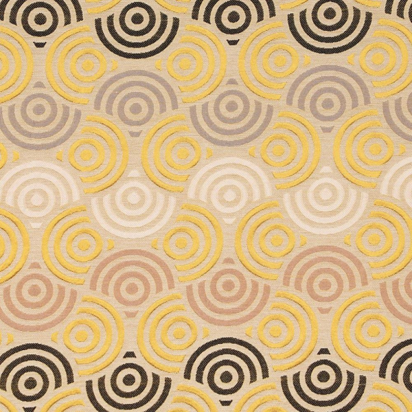 Geometrik Çizgili Kaz Ayağı Kombin Döşemelik Kumaş