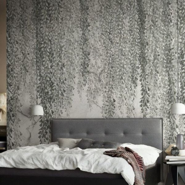 Antrasit Demet Çiçekler Kır Çiçekleri Arka Plan Duvar Kağıdı