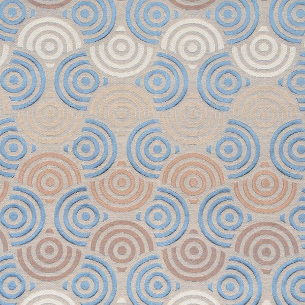 Geometrik Çizgili Kaz Ayağı Kombin Döşemelik Kumaş