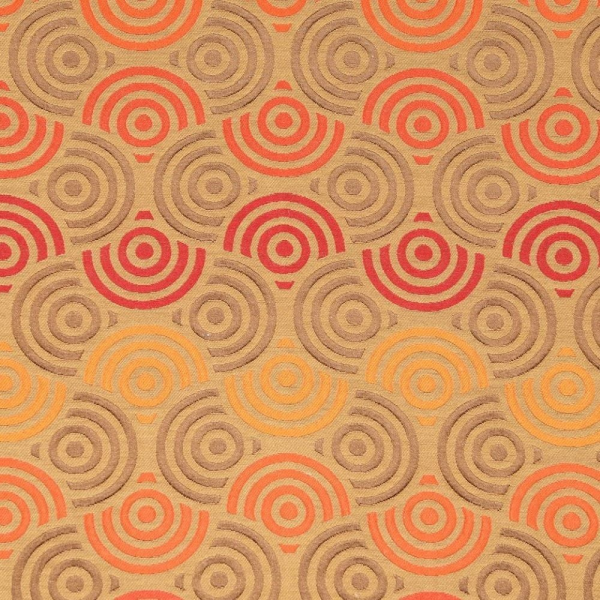 Geometrik Çizgili Kaz Ayağı Kombin Döşemelik Kumaş