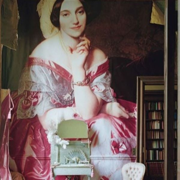 Sultan Figüratif Desen Pano Kağıt