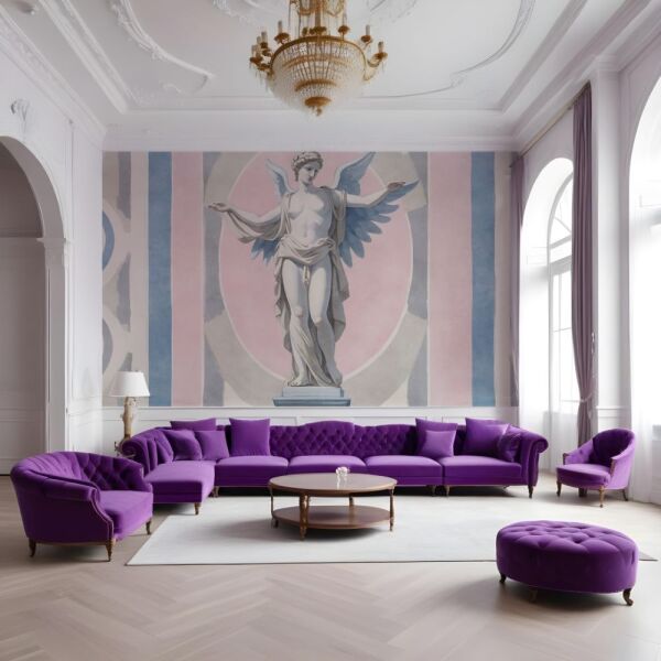 Meleğin Dokunuşu İlahi Denge Duvar Kağıdı