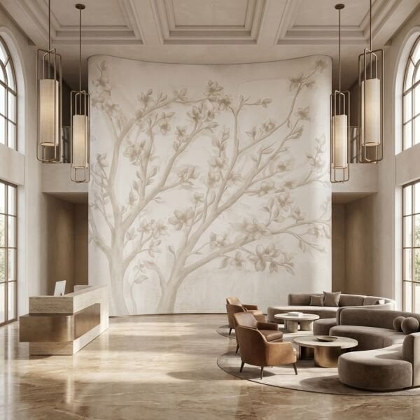 Soft Magnolia Ağacı Duvar Kağıdı