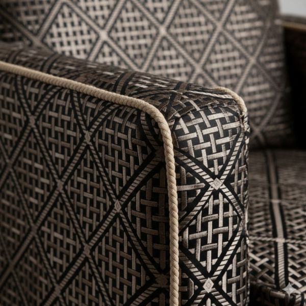 Nakışlı Halatlı Döşemelik Kumaş