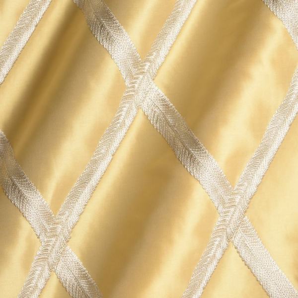 Nakışlı Baklava Dilim Desen Döşemelik Kumaş