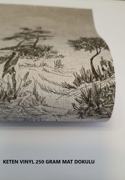 Ejderha Ve Çiçekler Duvar Kağıdı