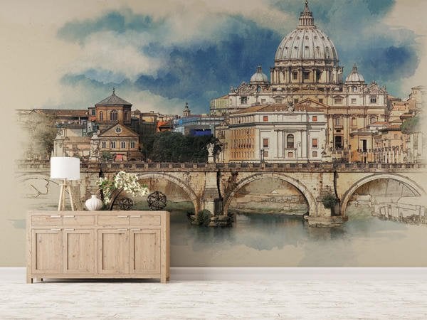 Aziz Petrus Bazilikası Köprü Duvar Kağıdı