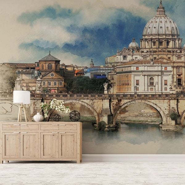 Aziz Petrus Bazilikası Köprü Duvar Kağıdı