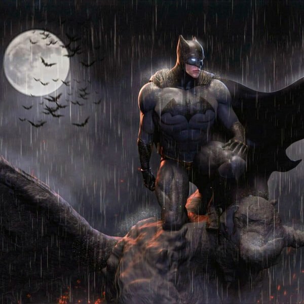 Animasyon Batman Çocuk Duvar Kağıdı