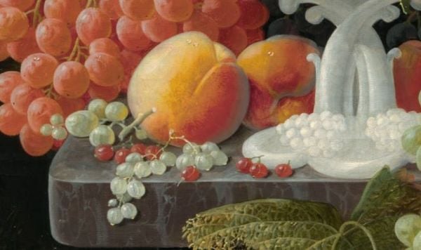 Meyve Sepetleri Yapraklar Duvar Kağıdı