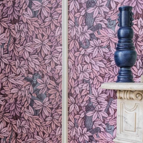 Fornasetti Senza Tempo Foglie ve Civette Baykuş Kağıt