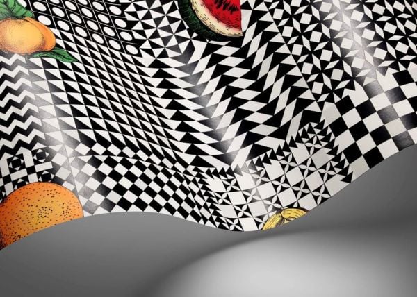 Fornasetti Senza Tempo Frutta ve Geometrico Duvar Kağıdı