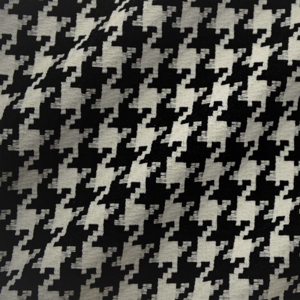 Kazayağı Desenli Ve Düz Kombinli Döşemelik Kumaş