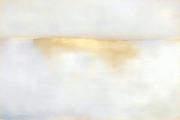 Uva Soyut Desen Gold White Duvar Kağıdı