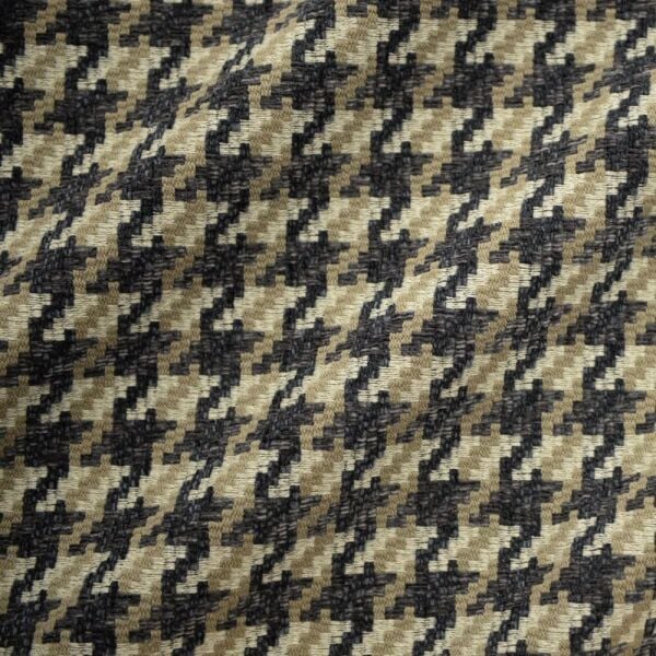 Kazayağı Desenli Ve Düz Kombinli Döşemelik Kumaş