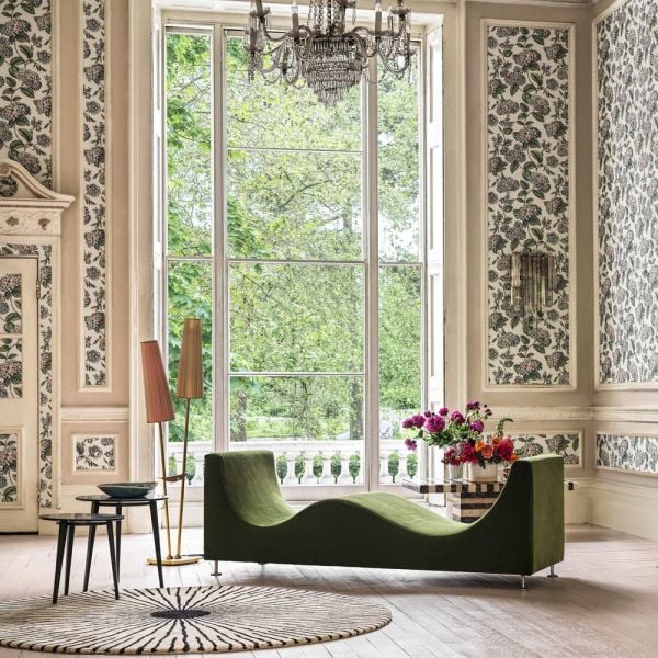 Fornasetti Senza Tempo Ortanca Duvar Kağıdı