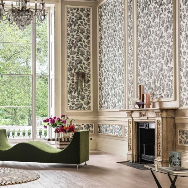 Fornasetti Senza Tempo Ortanca Duvar Kağıdı