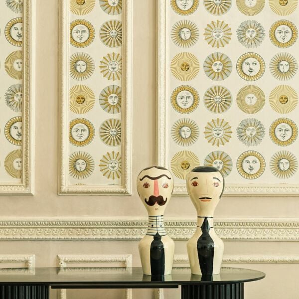 Fornasetti Senza Tempo Soli Duvar Kağıdı