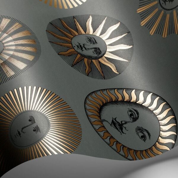 Fornasetti Senza Tempo Soli Duvar Kağıdı