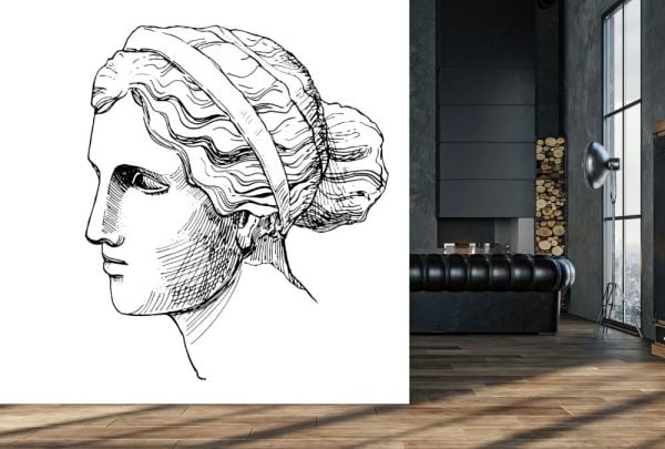 Karakalem Çizim Resim Duvar Kağıdı