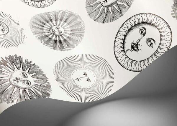 Fornasetti Senza Tempo Soli Duvar Kağıdı