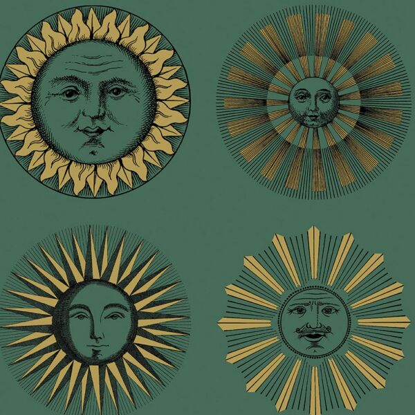 Fornasetti Senza Tempo Soli Duvar Kağıdı
