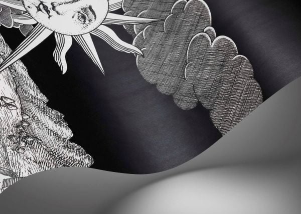 Fornasetti Senza Vista Mediterranea Panel Duvar Kağıdı