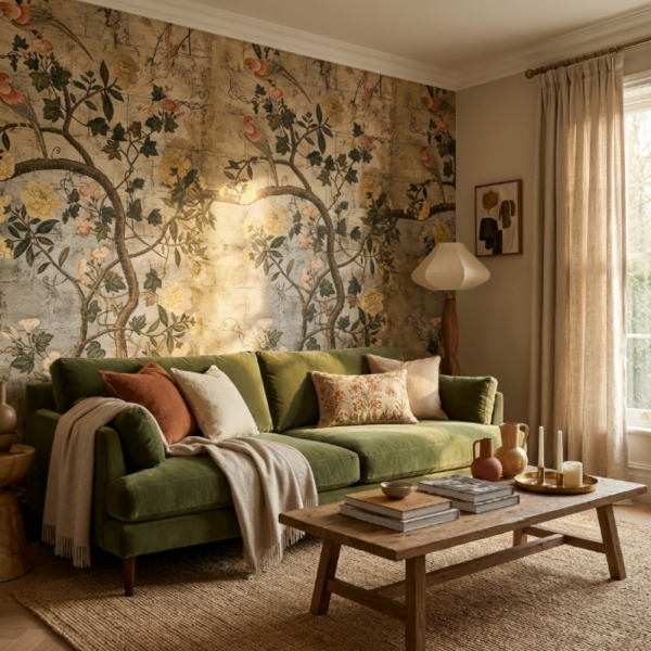 Uva Egzotik Çiçekler Koleksiyonu Duvar Kağıdı