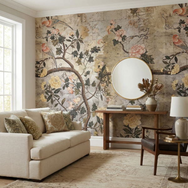 Uva Egzotik Çiçekler Koleksiyonu Duvar Kağıdı