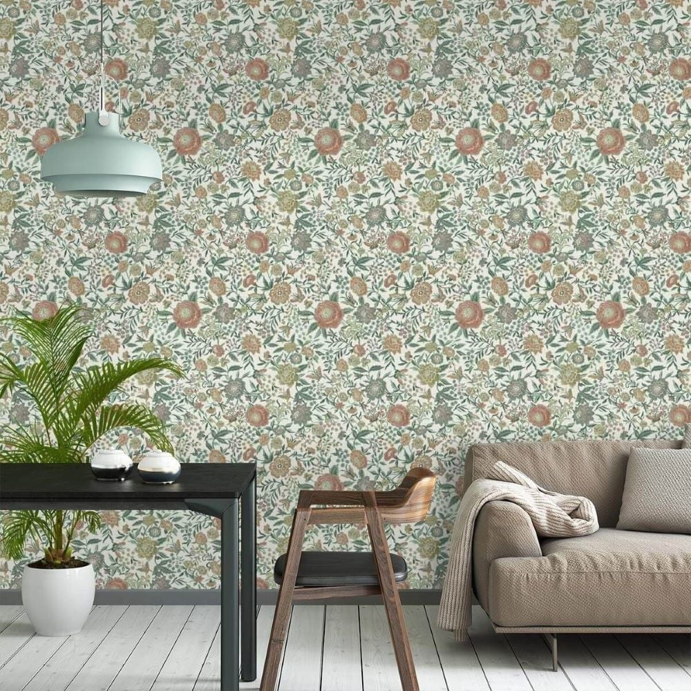 Missoni Home Oryantal Garden Çiçek Desen Duvar Kağıdı