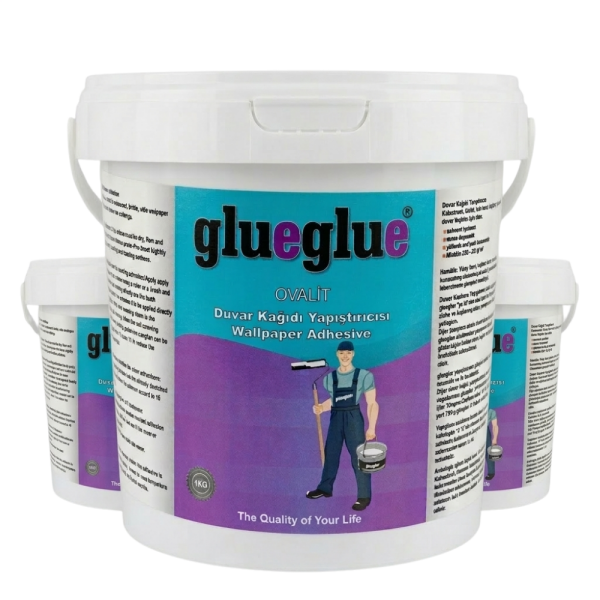 GlueGlue Ovalit Duvar Kağıdı Tutkalı 3kg