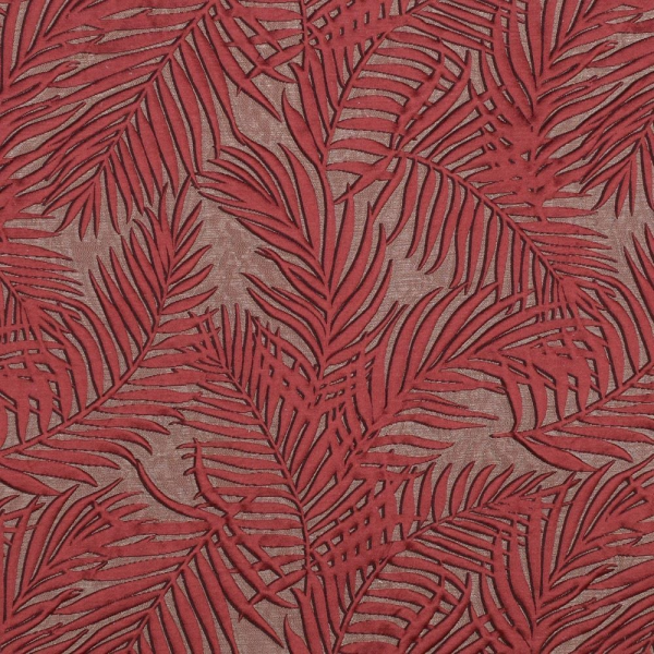 CAVALLİ Perde Ve Döşemelik Kumaş Palm Kırmızı
