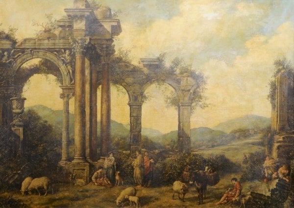 Uva Antik Tarihi Koleksiyonu Duvar Kağıdı