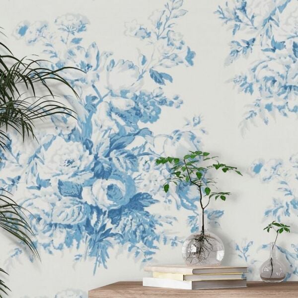 Ralph Lauren Porselen Buket Çiçek Duvar Kağıdı