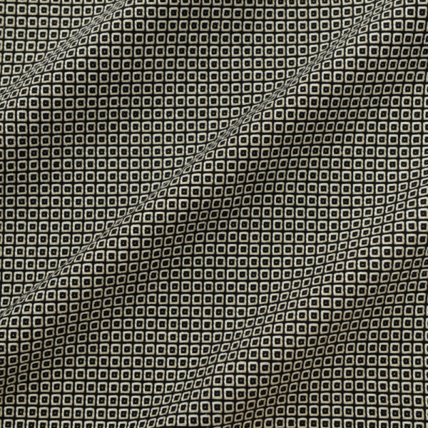 Küp Küp Siyah Bal Rengi Döşemelik Kumaş