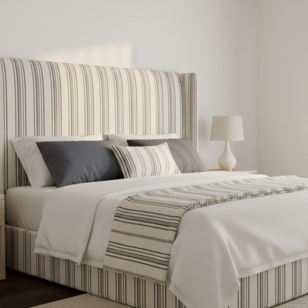 Kalın İnce Çizgili Döşemelik Kumaş