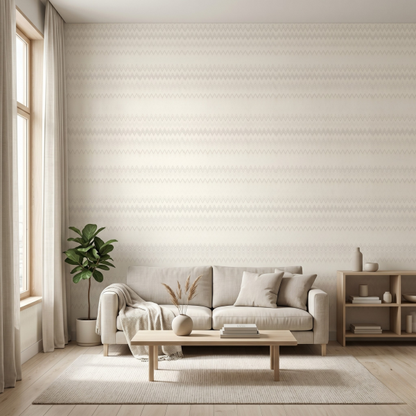 Missoni Home 1 ZigZag Multicolore Vinil Duvar Kağıdı